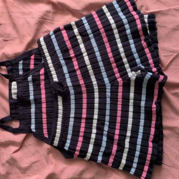 Striped Ribbed Two Piece - Picture 3 of 3